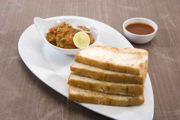 Pao Bhaji or Pav Bhaji
