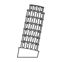 Pisa tower building