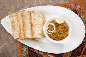 Pao Bhaji or Pav Bhaji