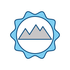 Egyptian pyramids symbol