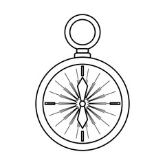 Compass background concept