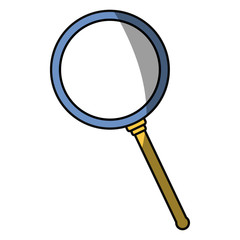 Magnifying glass lupe