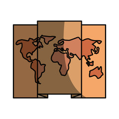 World map location
