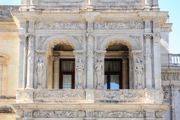 Fototapeta na wymiar Ayuntamiento de Sevilla, fachada lateral, plateresco (España)