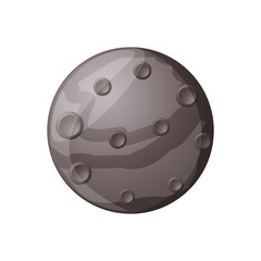 Mercury planet isolated