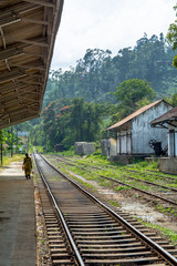 View of Sri Lanka Town´s English Old Railroad Station