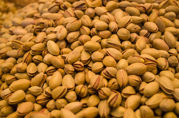 A picture of pistachio nuts ready to eat