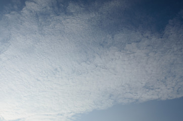 Blue sky and clouds for background