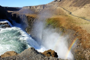 chute d'eau de gulfoss