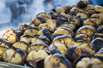 Chestnut Seller in Istanbul