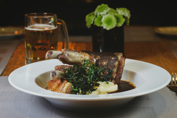 grilled lamb ribs mexican food 