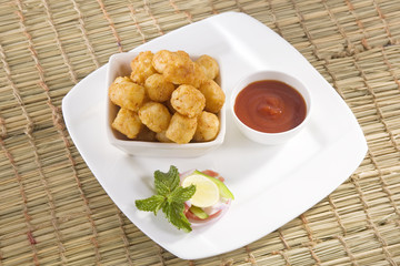 Fried Potato Nuggets