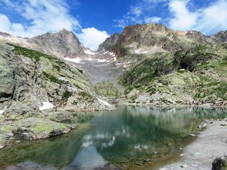 Hiking to Lac Blanc in Chamonix, Alps