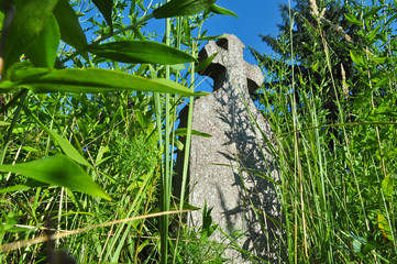 Old graveyard cemetery