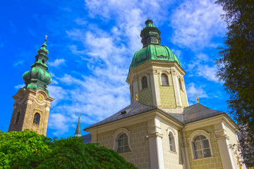Obraz premium Peter graveyard in Salzburg