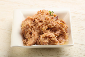 Canned tuna