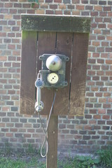 Fort Gerhard auf Usedom,Feldtelefon