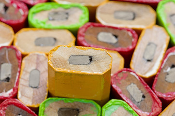 One Carpenter Pencil Sticks Out