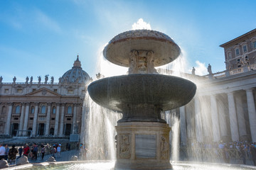 Basilica di San Pietro, Amazing Vatican City, in Rome, Italy