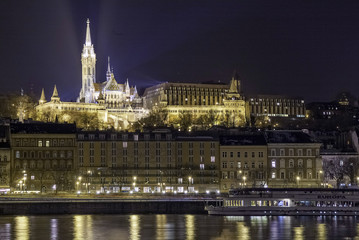 Fototapeta na wymiar Cathedral - Prague Castle, Czech Republic, night view