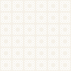 Seamless tracery pattern. Repeated stylized lattice. Symmetric geometric wallpaper. Trellis ethnic motif. Vector illustration