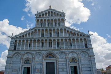 Fototapeta premium Architectural complex in pisa