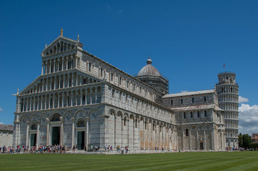 Fototapeta premium Architectural complex in pisa