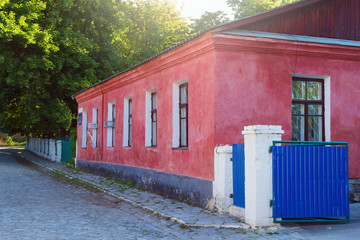 Fototapeta premium Ancient red building