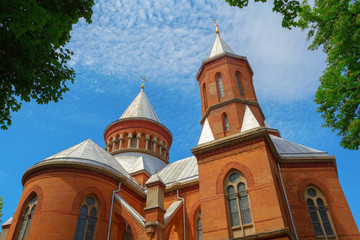 Fototapeta na wymiar Armenian church in Chernivtsy