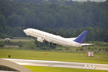 Commercial Jet Airplane