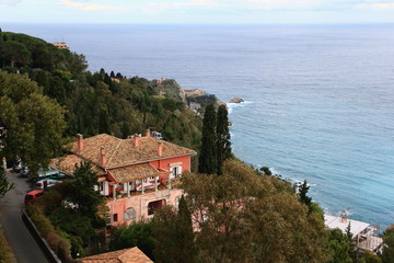 イタリア＜シチリア島 地中海の黄昏＞