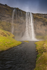 HDR of waterfalls in Iceland