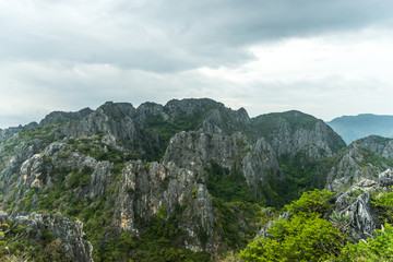 Clouds and Mountains