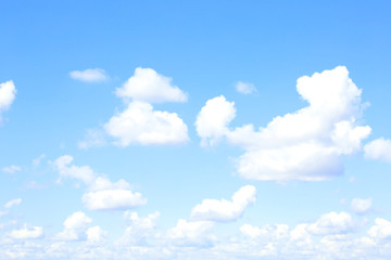 Fototapeta premium Beautiful blue sky and clouds as background