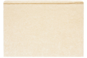 Isolated old brown paper texture