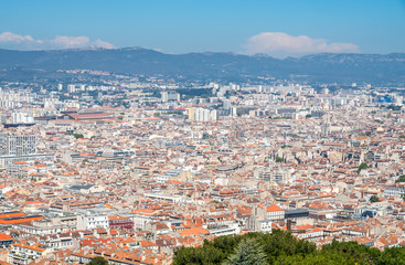 Fototapeta premium Cityscape of Marseille