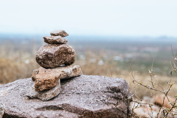 Desert Mountain Zen Stones
