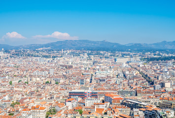 Fototapeta premium Cityscape of Marseille