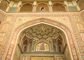 Amber Fort in Jaipur, Rajasthan, India