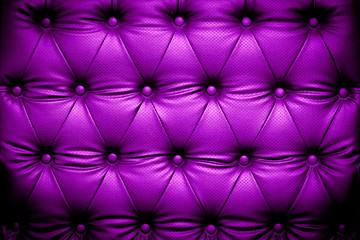 Purple leather texture with buttoned pattern