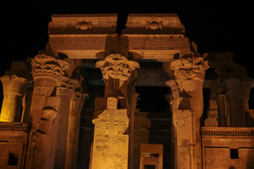 Columns and shades of egypt