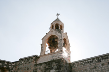 Sunstar on the bell tower