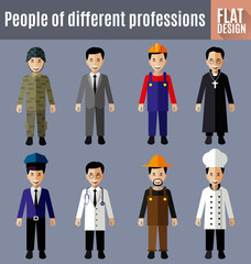 people of different professions