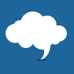Think cloud background