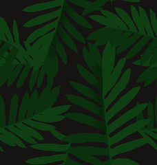 Fototapeta na wymiar leaf seamless pattern