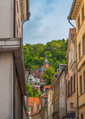 Heidelberg Castle from old town