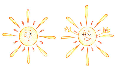 Watercolor clouds. Illustration for creating invitations, paper products, party decorations, printable, greetings cards, posters, stationery,  stickers, clothes