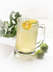 Ice lime juice