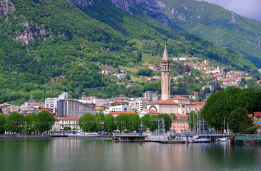 Lecco am Comer See in Italien - Lecco Lake Como in Italy
