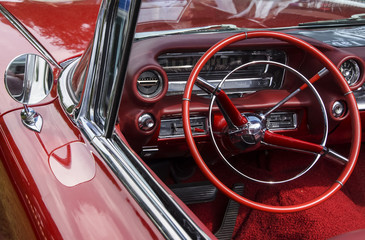 red dashboard